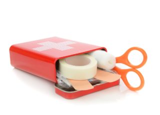 A Travel First Aid Kit